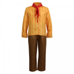 Encanto Antonio Cosplay Kostiumas Mar&scaron;kiniai Kelnės Helovino Kostiumas Vaikams Puikiai Tinka Vaidmenų Žaidimams 130 Yards geltona