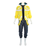 Anime Cyberpunk Edgerunners David Cosplay Kostiumas Anime Cyberpunk:Edgerunners Davido Cosplay Kostiumas Helovino Kostiumai Vyrams XS（old） yellow