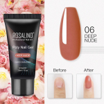 ROSALIND 30ml Poli Nail Gel Finger Extension Crystal Builder UV LED 30ml