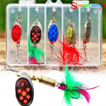 &bdquo;Sougyailang&ldquo; 5 vnt. suktukų masalai, masalai su įrankiu dėžute. 5Pcs
