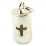Les Tr&eacute;sors De Lily [E5395] - Pendentif Argent 'Croix' sidabras