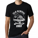 Vyri&scaron;ki vintažiniai mar&scaron;kinėliai Grafiniai mar&scaron;kinėliai Old School All Star Nuo 1997 Deep Black