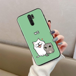 Cartoon Puppy Kitten Bunny Animal Pattern Mink&scaron;tas silikoninis telefono dėklas, skirtas Samsung Galaxy A50s iPhone Huawei Xiaomi Redmi Note 8 9 10 Pro OPPO Nokia Cover iPhone 5/5S/SE
