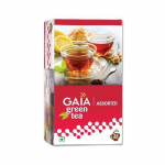 Arbatos asorti (25 pak., 2 g), Žaliosios arbatos asorti, Gaia