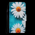 Odinis dėklas, skirtas Samsung Galaxy S20 S21 S22 Ultra Flip Piniginės kortelės lizdo laikiklis Madingas animacinis dažytas telefonų knygos vir&scaron;elis S21ultra For S20