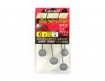 Gamakatsu 67625 Jig Head Bottom Knocker Offset 6 gramai dydis 1/0 (8491)