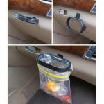 CarTrash Bin frame for Car Automoboiles Trash Can Frame Auto Garbege Waste Bag Holder Plastic Organizer Box Rubbish