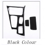 Car styling Console Panel Cover Frame Trim  Water Cup Holder Decoration Sticker For BMW 5 series F10 Interior Auto