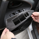 Automobilio anglies pluo&scaron;to durelių pakėlimo jungiklio rėmo dangčio apdaila, skirta Toyota Rav4 RAV 4 2006 2007 2008 2009 2010 2011 m.