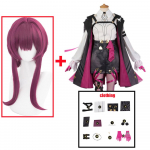 Kafka Cosplay kostiumų žaidimas Honkai Star Rail Kafka Combat Moterų uniforma Helovino vakarėlis Vaidmenų žaidimas Apranga Drabužiai