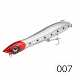 D1 Popper Pie&scaron;tukiniai Žvejybiniai Masalai Gyvatės Galva Plaukiantys Vobleriai 100mm/140mm 9.5/26g Auk&scaron;tos Kokybės Dirbtinis Kietas Masalas DT4001 100mm