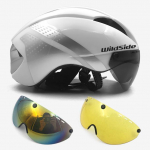 &bdquo;Wildside Aero&ldquo; dviratininko &scaron;almas &bdquo;Timetrial&ldquo; dviračių &scaron;almas, magnetinė sagtis, jojimo &scaron;almas, apsauginis dviratininko &scaron;almas, plentas Casco Ciclismo L