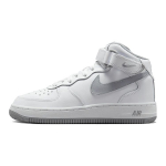 Nike Air Force 1 Mid LE GS Balti Vilko Pilki Vaikų Sportbačiai DH2933-101 36