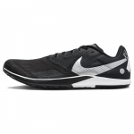 Nike Zoom Rival Waffle 6 Juodos ir Metalinės Sidabrinės Spalvos Vyri&scaron;ki Sportbačiai Tamsiai Dūminės Pilkos ir Baltos Spalvos DX7998-001 40.5