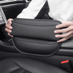 Universali automobilio sėdynės ply&scaron;io saugojimo dėžė, automatinė sėdynės tarpas, &scaron;oninė ki&scaron;enė, skirta piniginei, telefono laikikliui, rankinio telefono lizdas, automobilio salono priedai juoda