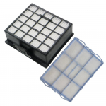 2vnt dulkių siurblio dalys (1vnt variklio filtras + 1vnt HEPA filtras) skirta Bosch BSGL VSZ BSD BSA series BSG61831/01 BSGL2MOV21/09