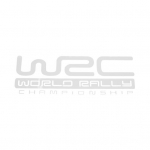 Automobilį atspindintis lipdukas, skirtas WRC pasaulio ralio čempionatui &bdquo;Ford Mazda&ldquo;. balta
