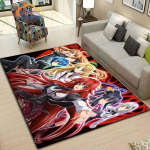 Vidurinės mokyklos DxD kilimas Miela seksuali anime mergina Animacinių filmų kilimėlis Didelio ploto dekoratyvinis neslystantis kilimėlis svetainėje Mergaičių joga 40cm x 60cm