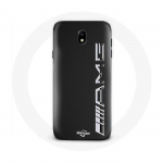 Coque pour Samsung Galaxy J7 2017 Amg Logo Carbone Texture