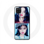 Coque pour Samsung Galaxy A12 Blackpink Groupe K-pop Filles Jennie et Jisoo Lovesick girls poster th juoda