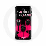 Coque pour Samsung Galaxy S4 Squid Game Masques carr&eacute; Triangle et Cercle