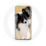 Coque pour Samsung Galaxy S5 &Eacute;pagneul nain continental papillon Race de chiens