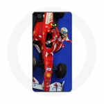 Coque pour Huawei P8 Formule 1 Fernando Alonso Pilote automobile F1 Rouge