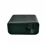 &bdquo;YurKem&ldquo; LED mobilusis vaizdo mini projektorius Namų darbo kino teatras medijos grotuvas vaikams Kino laidinis daugiaekranis projektorius, skirtas &bdquo;iOS Android&ldquo; EU Plug juoda