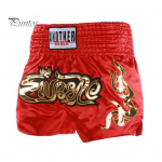Muay Thai bokso &scaron;ortai Moterys Vyrai Treniruojasi Koviniai Kikbokso lagaminai Platus elastingas juosmens siuvinėjimo ra&scaron;tas Bokso &scaron;ortai
