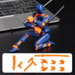 13 sujungtų judančių veiksmo figūrėlių Formos keitimo robotas 3D atspausdintas manekenas personažas Surink žaislus Tėvams ir vaikams Žaidimas Vaikams Dovanos Slėgį mažinantis žaislas