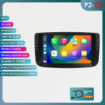 9 colių Carplay 4G 2 Din Android 13 automobilio radijas, skirtas Fiat Linea 2012&ndash;2015 Fiat Punto EVO Multimedijos vaizdo grotuvas Navi GPS DSP WIFI i&scaron;manusis ekranas P2CP 4Core 2G 32G