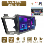 Android automobilinis radijas, skirtas Toyota RAV4 2013-2018 Multimedia Player Head Unit Stereo GPS Navigation BT WIFI 1+16GB 1+16GB,A