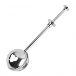 Nerūdijančio plieno miltų sijotuvas, valdomas viena ranka, greitas sijojimas, miltų sietas, kepėjų sferinis dulkių siurbimo lazdelė, sanitarinis virtuvės įrankis