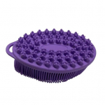 Silikoninis vonios &scaron;epetėlis, &scaron;veičiamasis, valo ir sumažina atliekų kiekį Atgaivina odą vonios &scaron;epetėlis, užtikrinantis tvarų gyvenimo būdą pilka