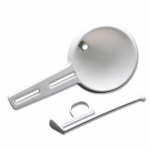 Reguliuojami rankiniai kepimo piltuvo įrankiai Kreminės te&scaron;los &scaron;okolado skysto dozavimo te&scaron;los formelės sausainių keksiukų blynų kepimo įrankiai balta