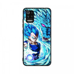 DT47 Dragon Ball Vegeta dėklas Xiaomi Poco X6 X4 M5 M6 F5 F6 C65 C55 C50 C51 C40 Redmi Note 7 8 14C A3X 13C 12C 11 10A 9C Pro juodas mink&scaron;tas vir&scaron;elis Redmi A3 4G žalia