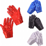 Sequined Gloves Stage Dance Gloves Children Show Dancing Gloves sidabras
