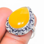 Septerian Noodal Handmade 925 Sterling Silver Jewelry Ring Size 6 q6v50