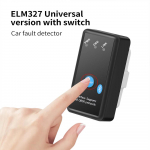 Automobilio gedimų detektorius Bluetooth OBD2 diagnostikos įrankis ELM327 maitinimo jungiklis V1.5 įjungimo/i&scaron;jungimo mygtukas ELM 327 skaitytuvas OBDII protokolams