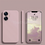 Realme C55 dėklas Silikoninis skystas telefono dangtelis Realme C55 dangtelis TPU apsauginis dėklas Realme C55 C53 C35 C25 C12 C31 C21 Realme C55