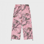 Unisex retro maskuojamojo grafiti ra&scaron;to kelnės &ndash; laisvo kirpimo pavasario/rudens kombinezonai L rožinė