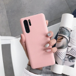 Itin plonas matinis telefono dėklas Huawei P30 Pro Matinis silikoninis TPU mink&scaron;tas vir&scaron;elis Huawei P30 Pro dėklas P30 Pro