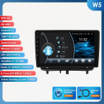 Ossuret 2 Din Android 13 Automobilio radijas Multimedia vaizdo grotuvas Opel Corsa D 2007-2012 Hečbekas Furgonas Navigacija I&scaron;manusis ekranas GPS 4G Carplay Auto W5 8Core 4G 64G AI