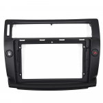 2 Din Car Radio Stereo Audio Plate Fascia Frame For Citroen C4 Quatre 9 inch Big Screen Auto Android Player Panel Dash Mount Kit Only frame juoda