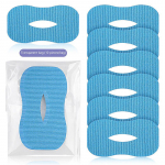 10/30 vnt. O formos lipdukų nuo knarkimo suaugusiems ir vaikams, apsaugančių nuo kvėpavimo per burną naktį, burnos korekcijos lipduko juosta 10Pcs &scaron;viesiai mėlyna spalva