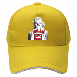 Marilyn Monroe dėvi Michael 23 krep&scaron;ininko megztinį Juokingą unisex skrybėlę &Scaron;aunus seksas Hipster Cap Beisbolas Unisex Moterų hiphopo kepurės 55CM-60CM