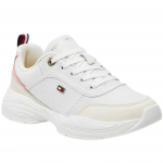 Tommy Hilfiger Chunky Runner ekru moteri&scaron;ki sportiniai bateliai. 37 37 balta