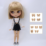 ICY DBS Blyth lėlė &Scaron;arnyrinis kūnas 30CM BJD Drabužiai Batai Rankų rinkinys Madingos lėlės mergaitės dovana full set with hands mėlyna