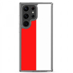 Telefono dėklas - Samsung - Galaxy S23 - Indonezijos vėliava - Mink&scaron;tas - Daugiaspalvis