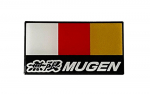 Mugen 90000-YZ8-302A Logotipas Užpildytas Emblema 35 (length) mm x juoda